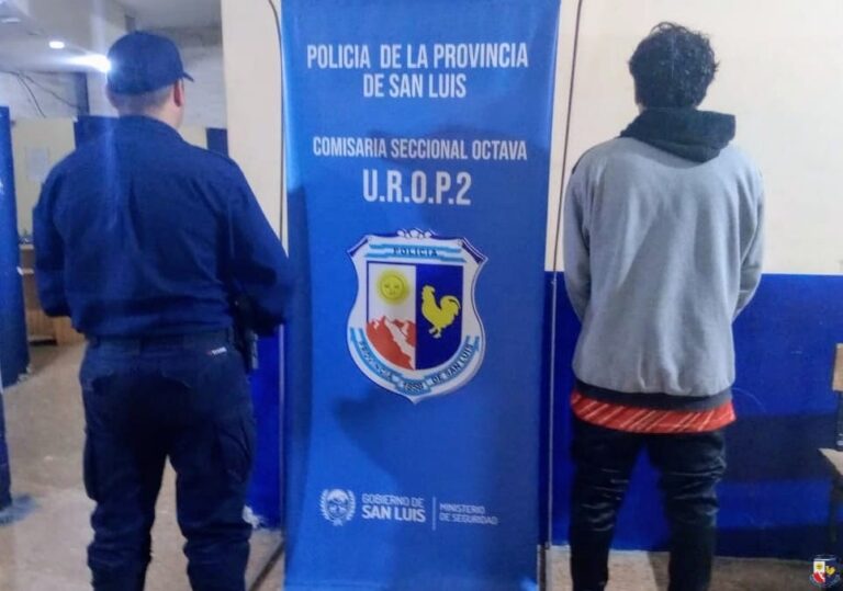Prisión preventiva para un hombre acusado de robo a vehículos estacionados en Villa Mercedes