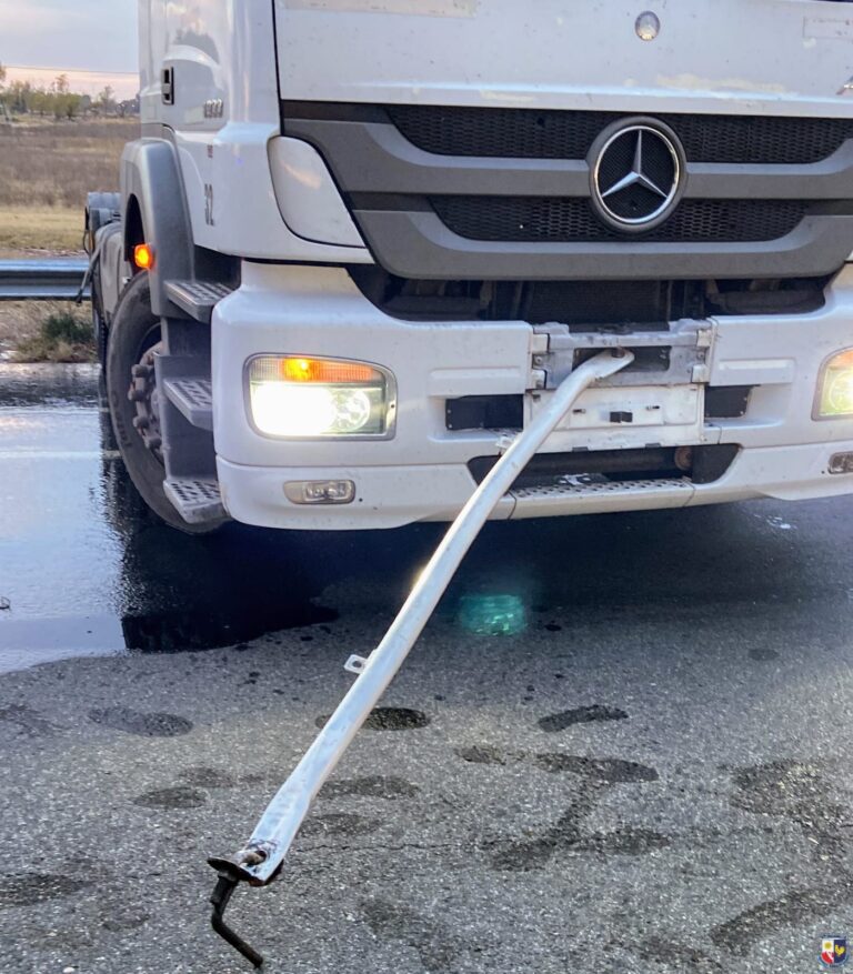 Villa Mercedes: Accidente entre camiones en la Autopista de las Serranías Puntanas