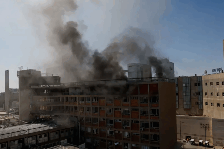 Tensión extrema: un misil iraní impactó en un hospital en Israel