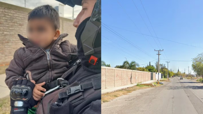 San Juan: Rescataron a un nene de 3 años que caminaba solo a 8 cuadras de su casa