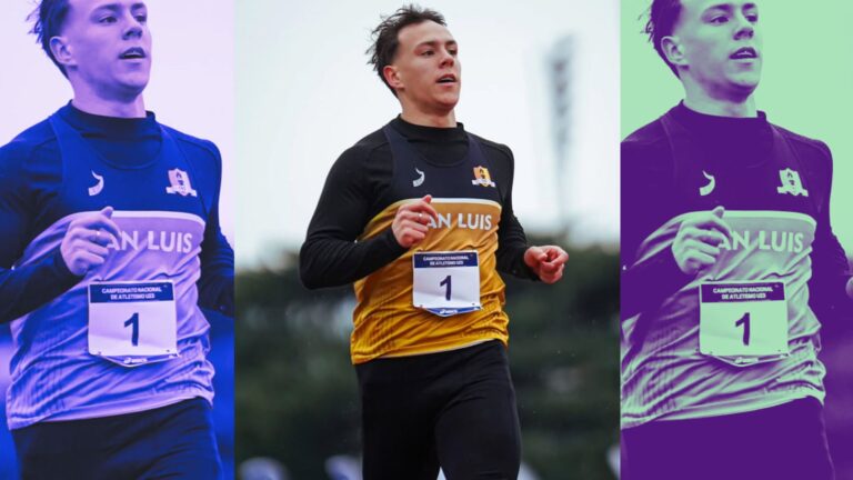 El villamercedino Tomás Villegas se consagró como el más rápido del país en la U23