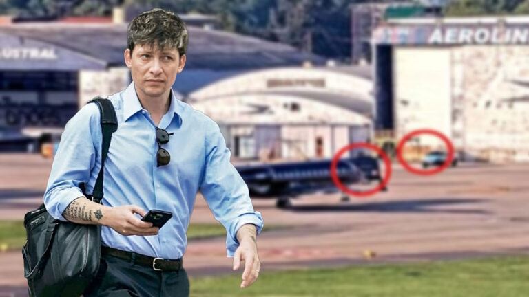 El avión del escándalo:  Caputo le pidió a Villarruel que no abra el Senado pero no fue escuchado