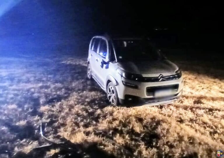 Accidente en Tilisarao: una mujer resultó herida tras el vuelco de un auto