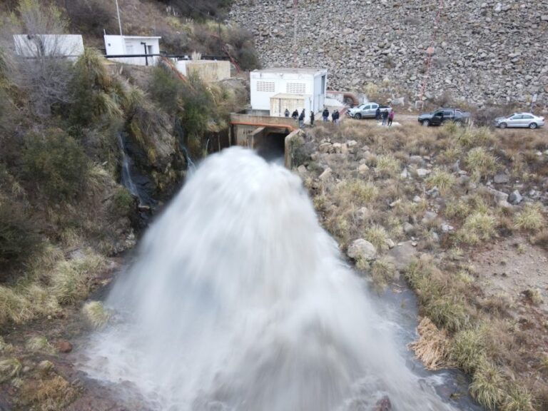 Las lluvias invernales recargan los diques de San Luis