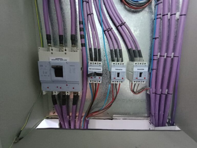 Renovaron por completo el sistema eléctrico de Hospital Pediátrico San Luis