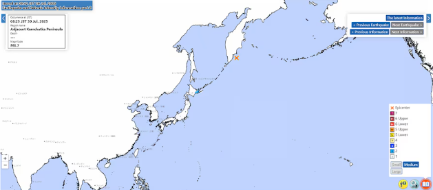 Un fuerte sismo en Rusia activó alerta de tsunami en el Pacífico