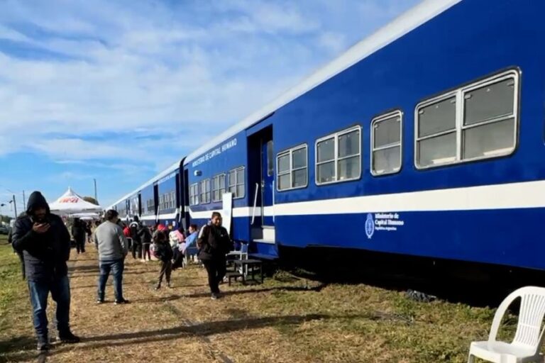 El Tren de Capital Humano vuelve en abril con atención médica, trámites y actividades culturales