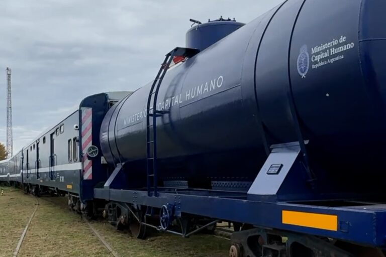 El tren de la salud y los servicios llega a Villa Mercedes, Justo Daract y Alto Pelado