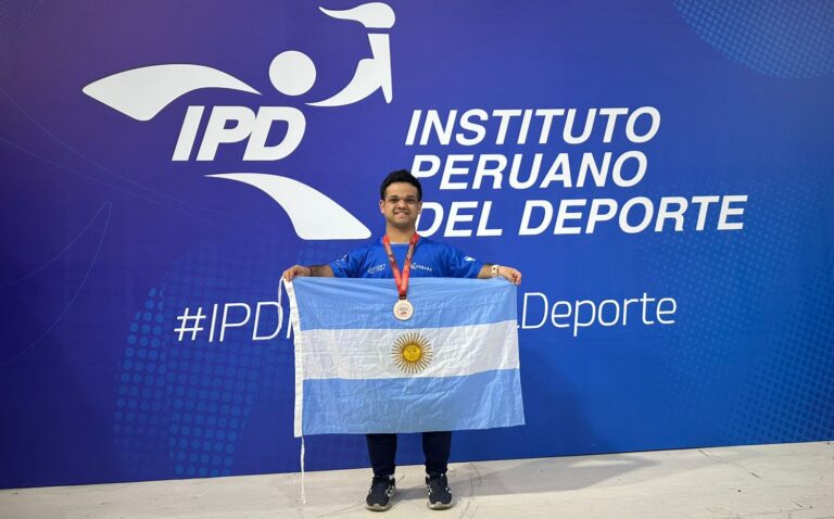 Martín Casini volvió al alto rendimiento y logró una histórica medalla en Perú