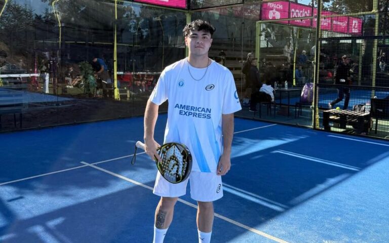 Pádel en ascenso: Ramiro Videla se prepara para brillar en Brasil y Estados Unidos