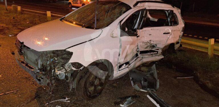 Dos hombres fallecieron en un choque frontal en la Autopista de las Serranías Puntanas