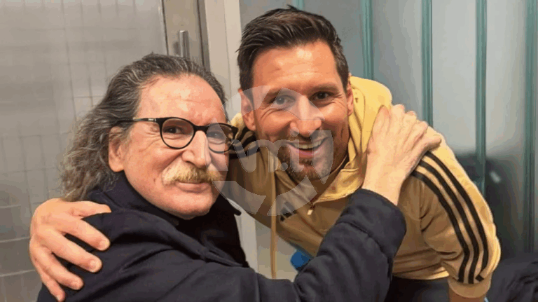 Messi y Charly: encuentro histórico en el Monumental