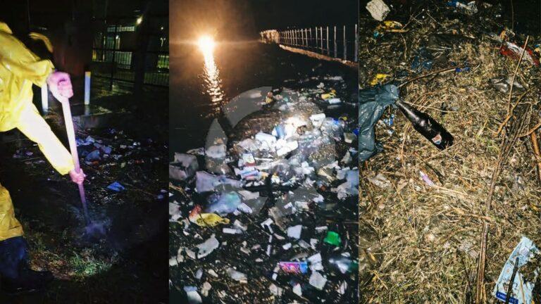 Guardia nocturna en Villa Mercedes: limpieza de desagües tras las lluvias