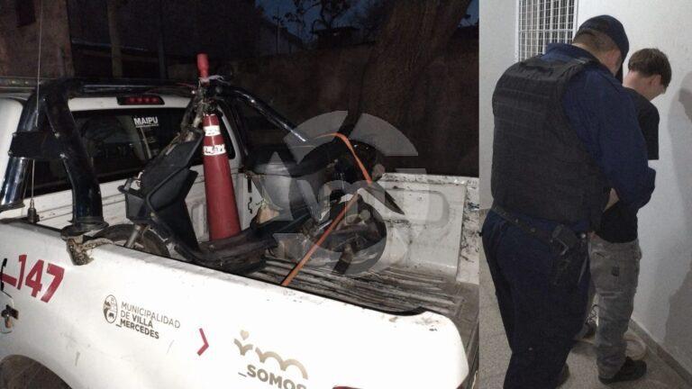 Villa Mercedes: joven detenido tras escapar de un control vehicular