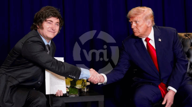 Milei busca impulso con apoyo de Trump y Santilli al frente de la campaña