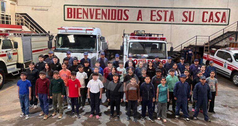 40 niñas y niños se incorporan a la Escuela de Cadetes de Bomberos “El Fortín”