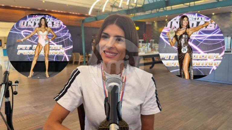 La campeona Daiana Bruno representará a la Argentina en Fit Model