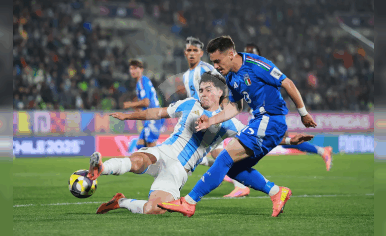 Argentina Sub-20 venció a Italia y clasificó con puntaje ideal en Chile
