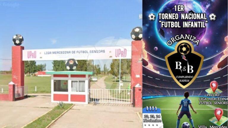 Villa Mercedes será sede del 1° Torneo Nacional de Fútbol Infantil