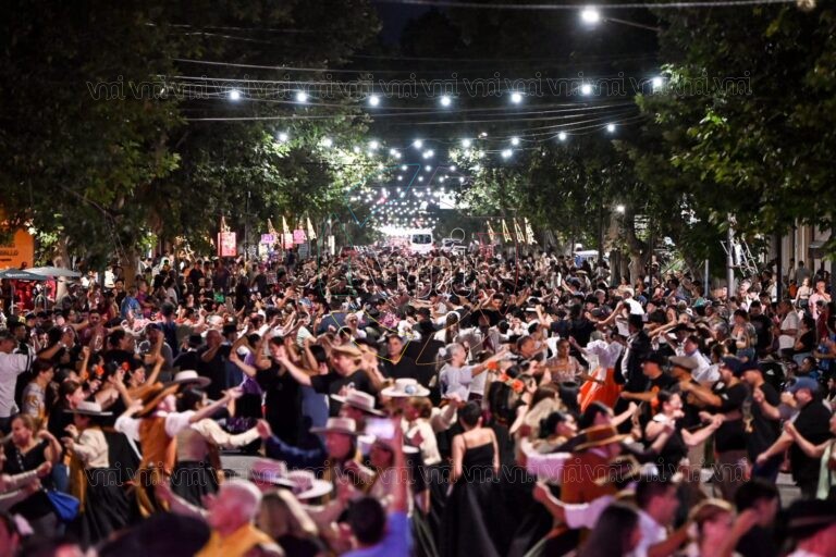 Villa Mercedes celebró el Día de la Cueca Cuyana con un multitudinario Cuecazo
