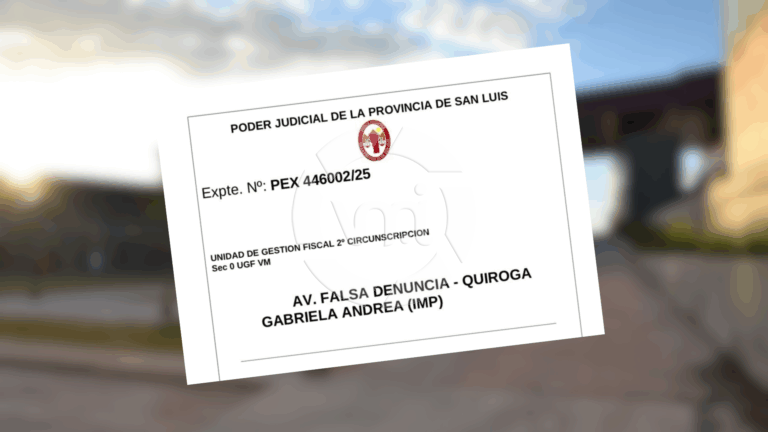 Mañana se formularían los cargos contra Andrea Quiroga