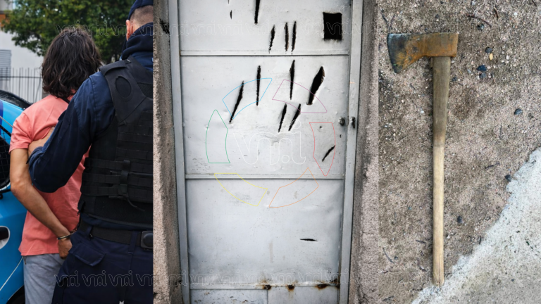 Entró a hachazos a una casa y abusó de una joven, fue detenido