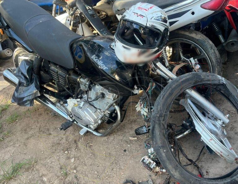 Villa Mercedes: un motociclista murió tras un violento choque