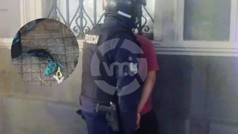 Detuvieron a un hombre que intimidaba a ciudadanos con un arma de plástico