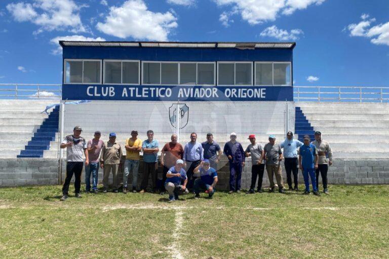 El Club Aviador Origone suma su nueva cortina forestal