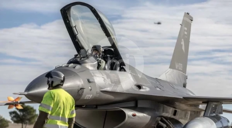 Los F-16 ya vienen rumbo al país y sobrevolarán Villa Mercedes