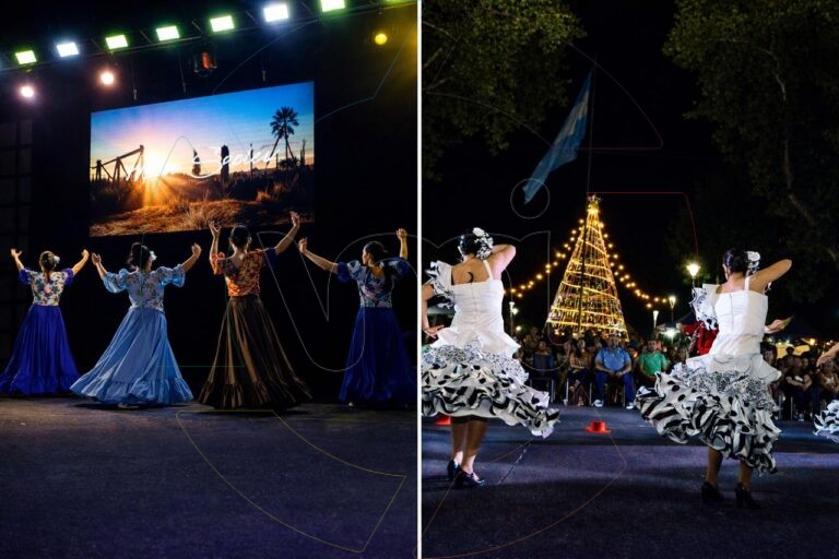 Gala de cierre de año: la danza brilló bajo las estrellas en Villa Mercedes