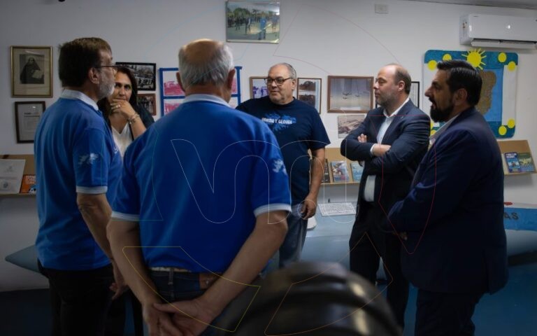 El Museo Malvinas recibió la visita del ministro de Gobierno