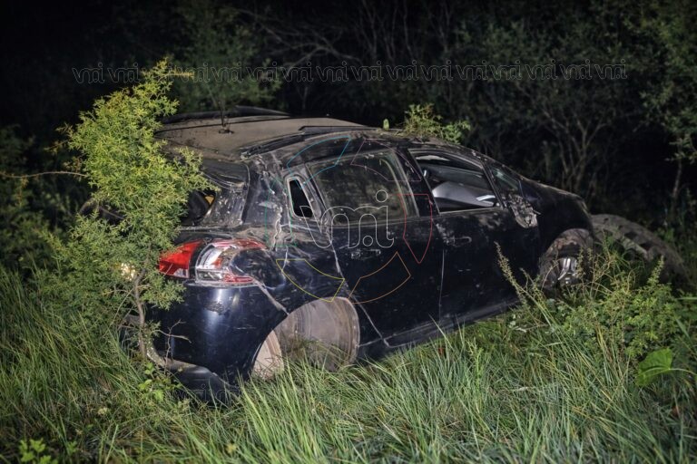 Un vuelco en la Autopista Saladillo dejó tres personas lesionadas