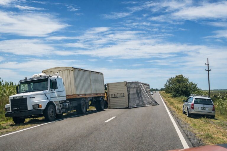 Accidente vial sobre Ruta Nacional 8 a la altura de Juan Jorba