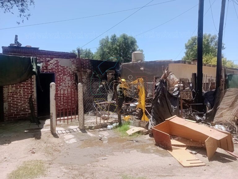 Incendio en una vivienda del barrio San José: no hubo heridos
