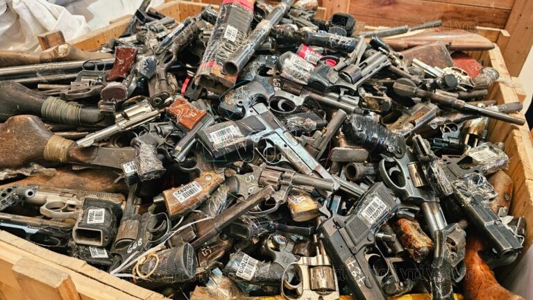Por primera vez, San Luis avanza en la destrucción definitiva de armas secuestradas
