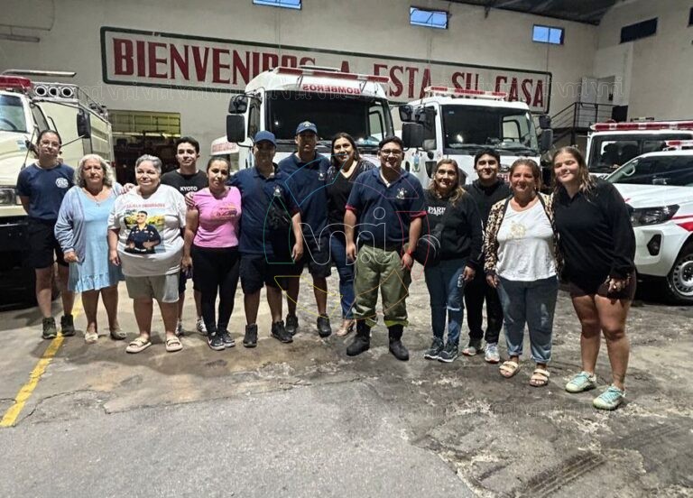Bomberos “El Fortín” de Villa Mercedes se suman al combate de incendios en la Patagonia