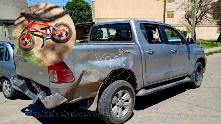 Un niño fue atropellado por una camioneta y el conductor dio positivo en alcoholemia