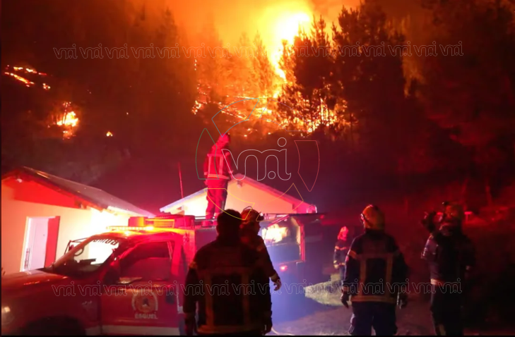 Incendios en Chubut: habilitan la Ruta 40, pero piden máxima precaución