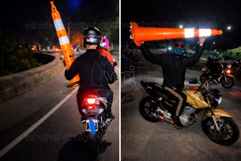San Luis: Allanamientos por el robo de conos de Seguridad Vial tras una “juntada de motos”