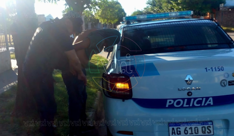 Un intento de robo terminó con un hombre herido y demorado