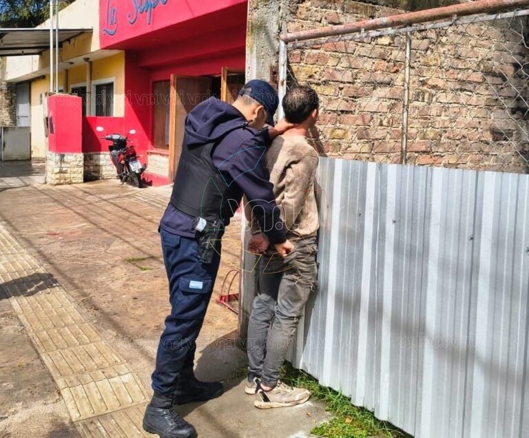 Villa Mercedes: demoraron a un hombre tras provocar disturbios en un supermercado