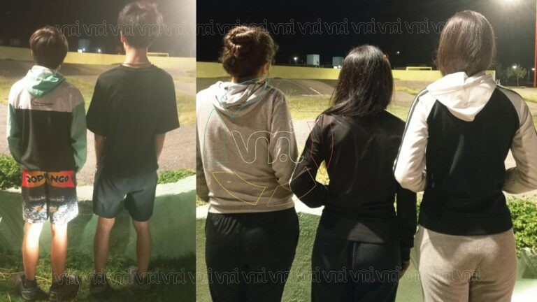 Villa Mercedes: intervienen a cinco menores por causar daños en la vía pública durante la madrugada