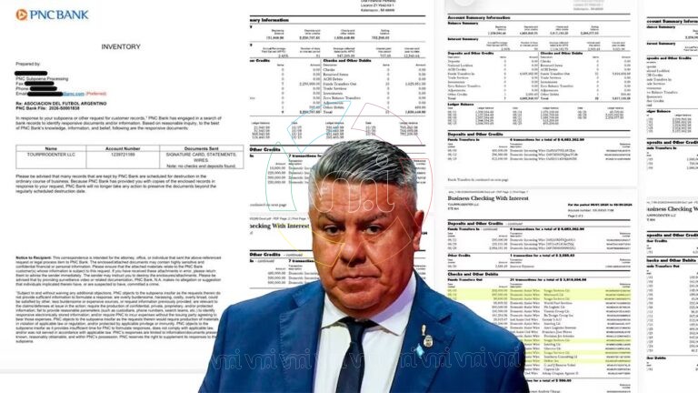 AFA: detectan un quinto banco en EE.UU. que canalizó fondos y giró USD 3 millones a sociedades luego disueltas