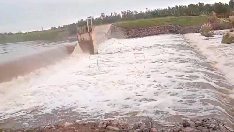 Crecida del Río Quinto en Villa Mercedes: Defensa Civil pide extremar precauciones en zonas cercanas al cauce