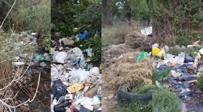 Villa Mercedes: la acumulación de residuos urbanos complica el drenaje y agrava anegamientos