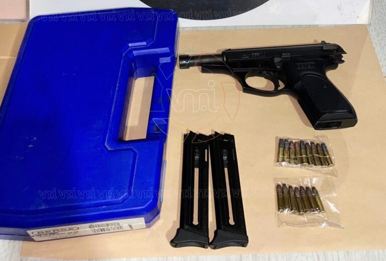 Villa Mercedes: allanamiento por venta ilegal de armas derivó en secuestro de una pistola, droga y una moto con restricción