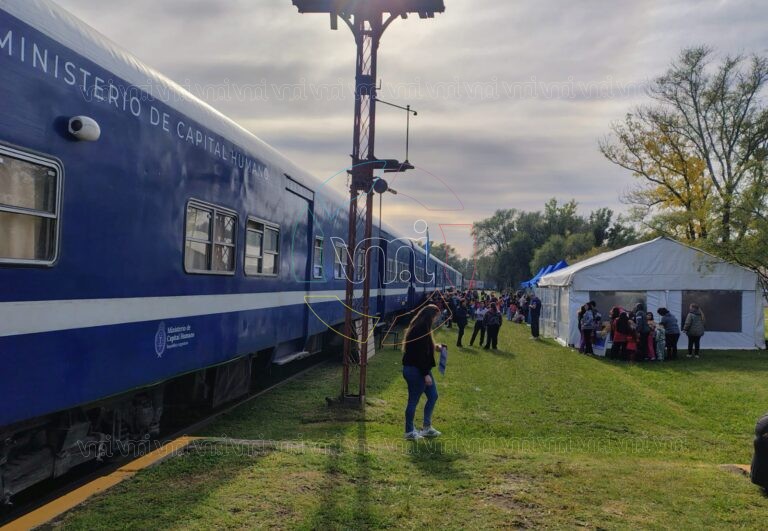 Villa Mercedes recibe al Tren Sanitario del Ministerio de Capital Humano: atención médica gratuita hasta el 24 de abril