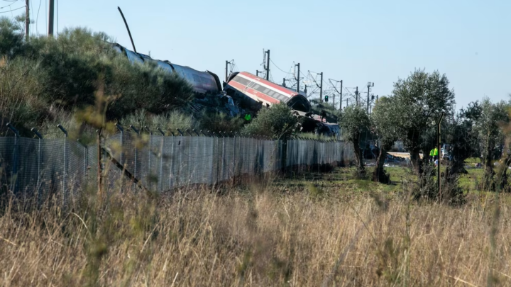 Choque de dos trenes