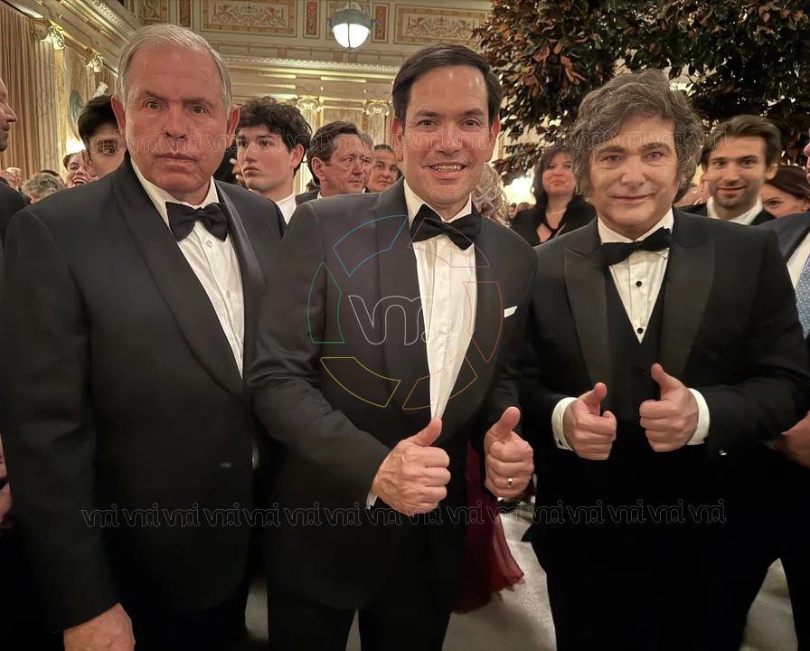 Javier Milei y Marco Rubio.